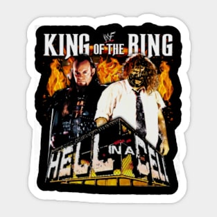 Mankind Vs. Undertaker King Of The Ring Sticker